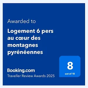 6 Pers Au Cœur Des Montagnes Pyrénéennes Apartamento