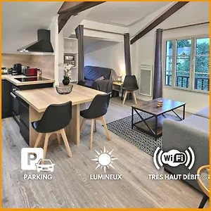 Mignon, T1 Bis Cosy & Calme, Neuf, Parking, Balcon Apartamento